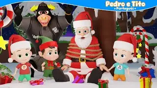 O Boi da Cara Preta Pegou o Papai Noel! Pedro e Tito&nbsp;salvam&nbsp;o&nbsp;Natal - Pedro e Tito | V&iacute;deo Infantil