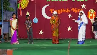 A Skit on Social issues by the Students of Montessori School Alampur