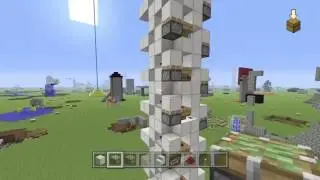 Minecraft tuto ascenseur compact (de buttonkill)
