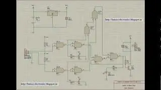 Water Level Indicator with (Automatic) Motor Control include Proteus and PCB wizard file