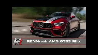 Mercedes-AMG GT63 Four-Door Makes 1,196 HP With Ultimate Renntech Upgrade