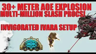 [WARFRAME] BIGGEST AOE EXPLOSION POSSIBLE! Helminth Invigorated Ivara Destroys l Echoes Of Zariman