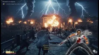 GOT ( Ghost of Tsushima ) 1 vs 100 | Ultimate Samurai Combat | Game Overdose