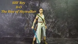 Star Wars S.H.Figuarts Rey & D-O. The Rise Of Skywalker. SHF