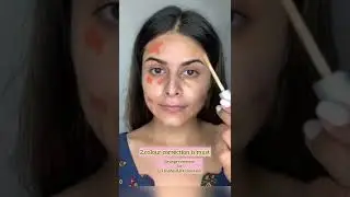 Patchy/grey foundation ❌😩 follow steps to solve the problem #youtubeshorts #viralshorts #shorts