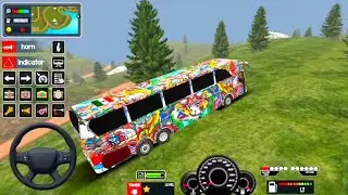 Coach Bus Simulator India Off-road Driving Bus Game | New Update 2026 Full Gaming Video Part #194🔥🥰