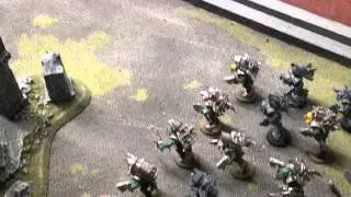 Warhammer 40k batrap orks vs eldar part 1