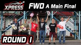Xpress Race Cup 2019 R3 | FWD A Main Final #1 - RC Race Record