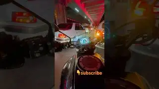 Ride in night traffic #NightRide #MotoLife #ChillCruise #OpenRoadFeels