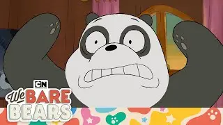 Panda's little big mouse problem! | We Bare Bears | Cartoon Network