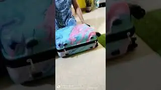 unboxing safari  suitcase 65cm#safari begs#shorts video #reels#songs barbiegirl#tranding  songs 2023