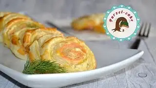 Blätterteig Lachs Schnecken/ Fingerfood Snacks/von Purzel-cake