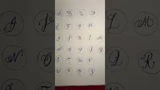 Beautiful LETTERS in Calligraphhy✒️#handwriting#calligraphy #calligraphyart#lettering#learning#viral