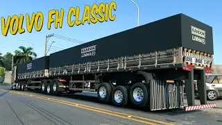 MUITO PESO NO VOLVO FH CLASSIC 540 - 9 EIXOS ARQUEADO - ETS 2 1.55