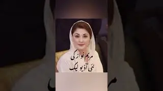 Leaked audio of Maryam Nawaz #shorts #shortvideo #youtube #youtubeshorts #viral #pmln #viralvideo