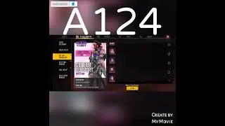 I got A124 permanent from free character event