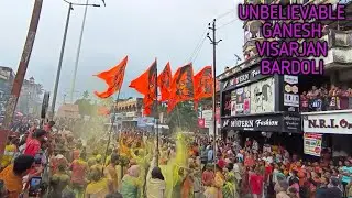 Ganesh visarjan Bardoli || गणेश विसर्जन बारडोली|| ગણપતિ વિસર્જન બારડોલી