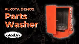 Alkota Parts Washer Before and After Demo