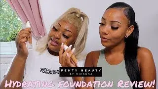 Fenty Hydrating Foundation Review | IS IT WORTH THE HYPE? | Michaela and Yasmin