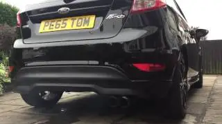 Ford Fiesta Black Edition Stage  2 Milteck Exhaust