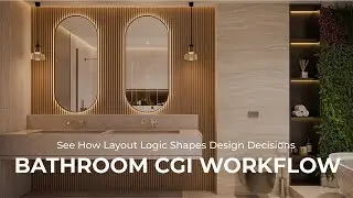 Villa Bath Configuration &ndash; CGI Structure for Residential Planning Procedures