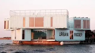 Shipping Container Student Dorms by Urban Rigger in 📍CopenHagen, Denmark 🇩🇰