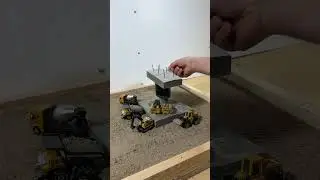 Removing Formwork | Mini Concrete Bridge Supports