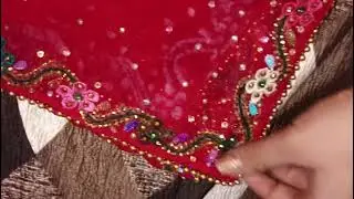 Simple and Easy Embroidery Design for Beginners | Hand Embroidery Step by Step#fashion #design 
