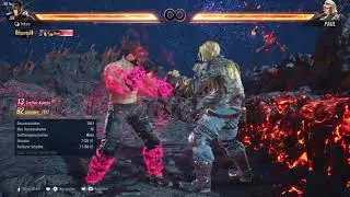 Tekken 8 - Floor Blast Combo Jin Kazama
