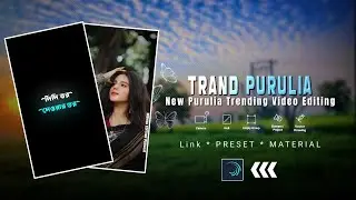New Style Purulia Song Status Video Editing Alight Motion || Alight Motion Video Editing