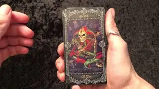 ASMR Alchemy 1977 England Tarot silent walkthrough.