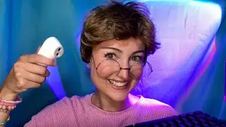 ASMR 🛍️ Sassy Southern Lady Store Checkout Roleplay (typing, scanning, chatting, roleplay asmr)