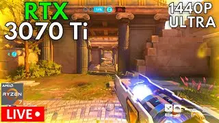 🔴 LIVE | Overwatch 2: RTX 3070 Ti + Ryzen 7 5800X | 1440p | Ultra Settings