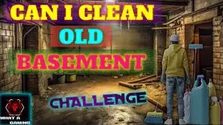 CAN I CLEAN OLD BASEMENT | RENOVATE AN OLD HOME | HOUSE FLIPPER | WHAT A GAMING