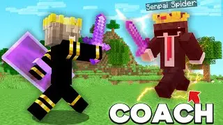 I Hired a Minecraft PvP Coach and Then Defeated Him...