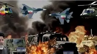 Israeli Military Animation Supply Convey Obligated By Irani Fighter Jet War's & Helicopter in GTA V