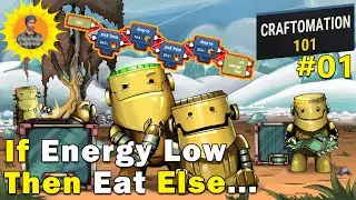 Craftomation 101: Robotic Code Skills Restore A Frozen Planet: Lets Play 1