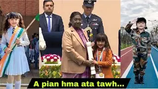 India rama naupang chawimawina sang ber dawngtu Esther Hnamte leh a chanchin inthup chu!!