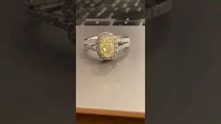 Ronan Campbell Bespoke Yellow Diamond Engagement Ring