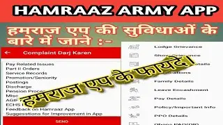 Full Information About Hamraaz Army App