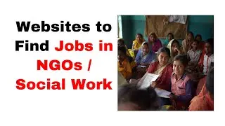 Website to Search Jobs in NGOs in India
