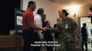 CSX Celebrates Keesler Medical Center Staff in Pride in Service Luncheon