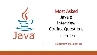 Java8 Coding Interview Question Part 25 Most asked question using stream #java8 #javainterview #java