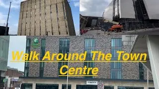 Blackpool Town Centre Walk Around Blackpool Bonny Street Police Station IMAX Cinema New Holiday Inn