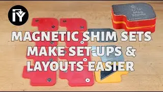 Magnetic Shim Sets Improve Set-ups & Make Layouts Easier