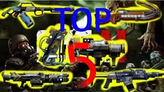 top 5 armas sas 4 zombies