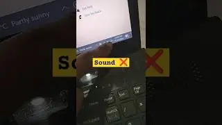 Sony Vaio Series Laptop Sound Audio Not Working Problem#macnitesh#keyboardtricks#2024short