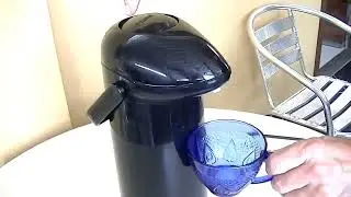 Como consertar garrafa térmica injetável que não injeta café