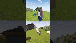 Battle of the Axes - A Minecraft Challenge  #minecraft #axe #diamond #wood