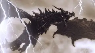 SKYRIM Special Edition: ALDUIN vs DRAGONREND SHOUT Boss Fight! (LEGENDARY)